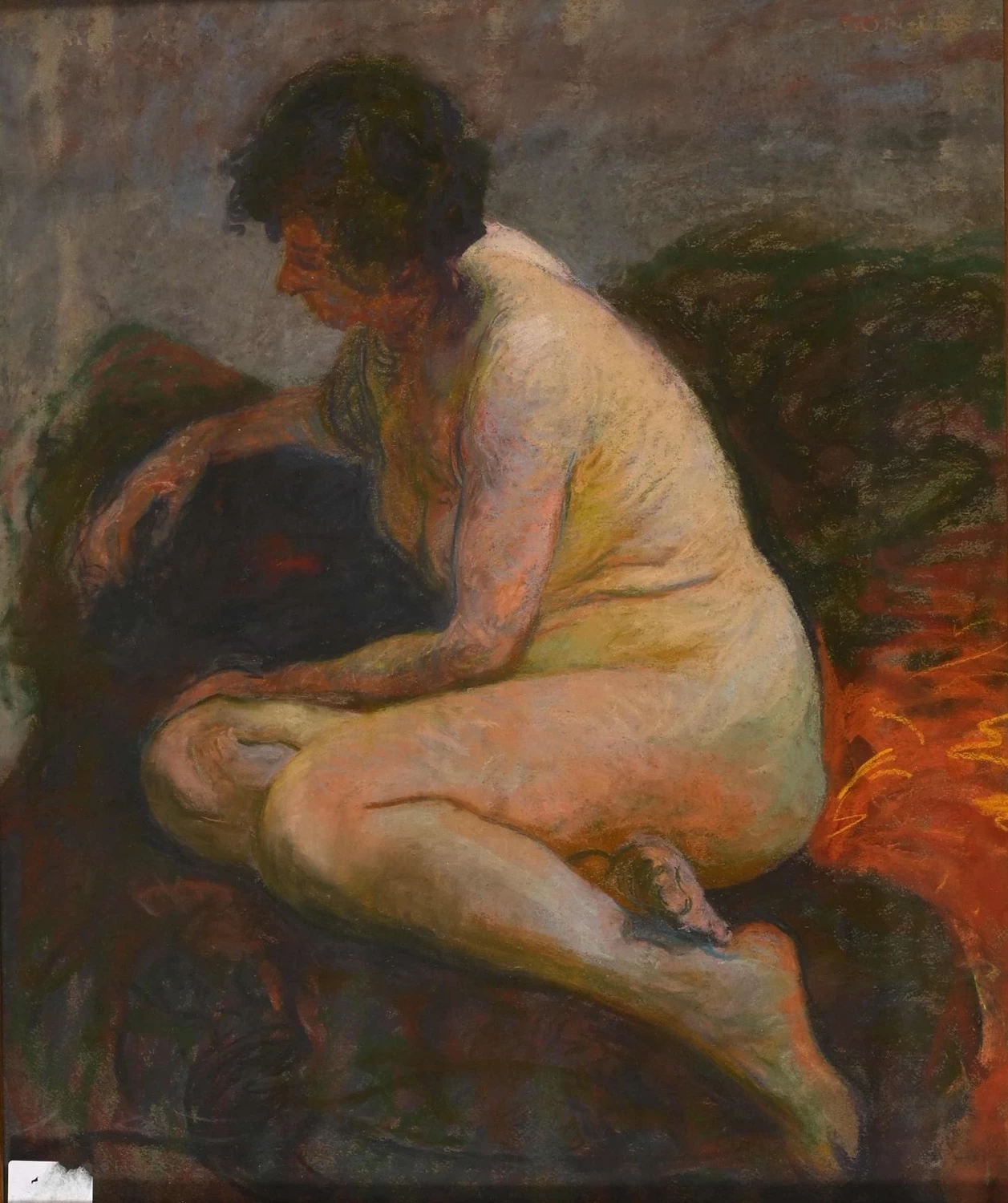 Nudo sul divano